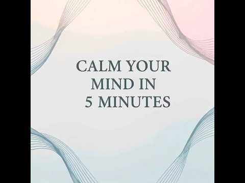 5 MINUTES MEDITATION GUIDE FOR BEGINNERS  #howtomeditate  #meditationforbeginners #mentalclarity