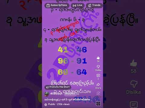 #2d3d #2dshow #mm2d #2d3dlive #2d3dmyanmar