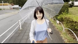 【ノーブラ散歩】雨の日に散歩したら濡れちゃいました