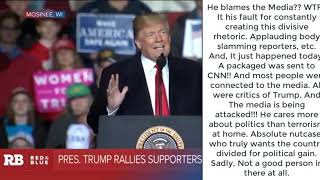 Trump's Rally Talks about Uniting -  Shocking  - Code316