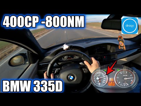 BMW 335D | 400HP 800NM | 0-100 0-200+ DRAGY TEST