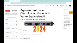Explaining an Image Classification Model with Vertex Explainable AI || #qwiklabs || #coursera