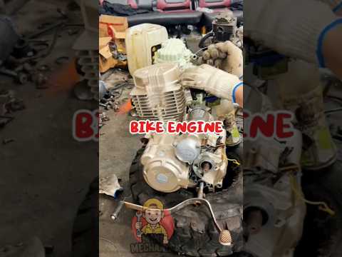 Motorcycle Engine Service | Bike service | #automobile #engine #education