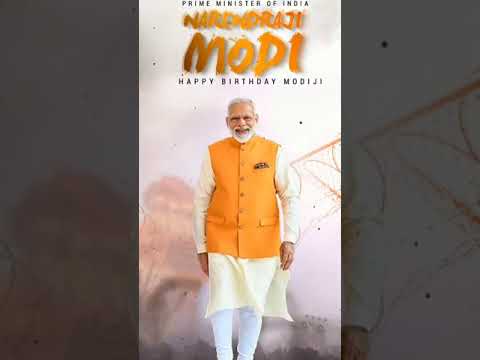 Happy birthday modi sir#modi #narendramodi
