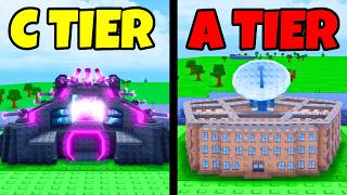 RANKING ALL MILITARY BASES in Roblox Mini War