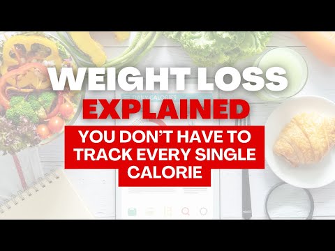 Is it possible to lose weight without tracking calories?!