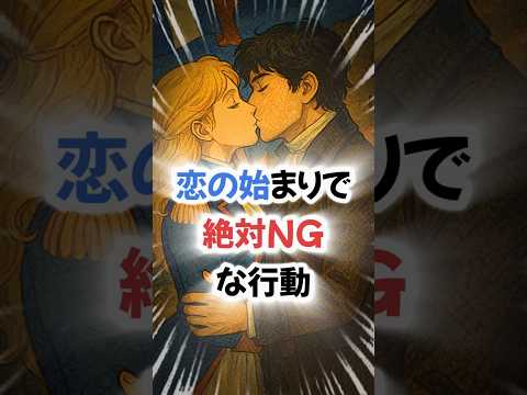 恋の始まりで絶対NGな行動