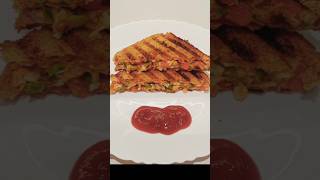 Vegetable Sandwich 🥪 Recipe | Grilled Sandwich #shotrs #vegsandwich #rasoitips