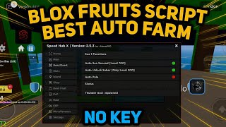 Blox Fruits Script Hub Auto Farm Auto Level | Fluxus, Delta, Arceus X