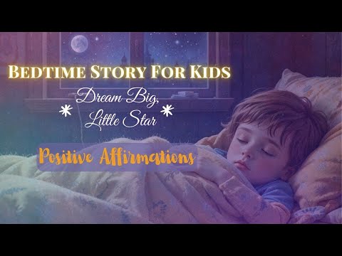 Dream Big, Little Star: Inspirational Bedtime Story for Kids with Positive Affirmations