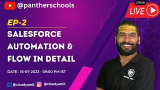 EP2 - Salesforce Automation Overview & Understanding Flow in Detail |@sfdcpanther #pantherschools