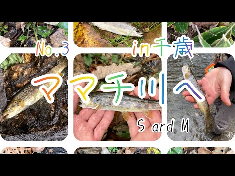 【渓流餌釣り】またまたママチ川へ渓流餌釣りにきました。目の前を優雅に泳ぐ2匹のビックサイズの魚の正体は…