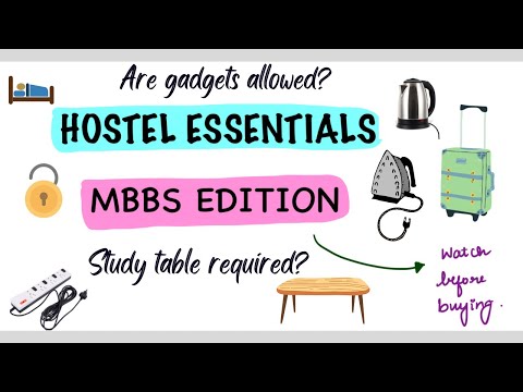 Hostel essentials for medical college💥#neet2023#mbbs#mbbshostel#hostellife#hostel#mbbs#mbbsstudent
