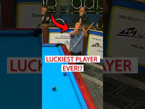 Is THIS luckiest player in pool history??