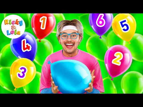 Math is Fun! 🎵 Count with Ricky! | Educational Song for Toddlers