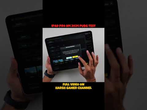 IPad Pro M4 Pubg Test 120Fps Test Graphics Test #ipadm4pro #pubg #shorts