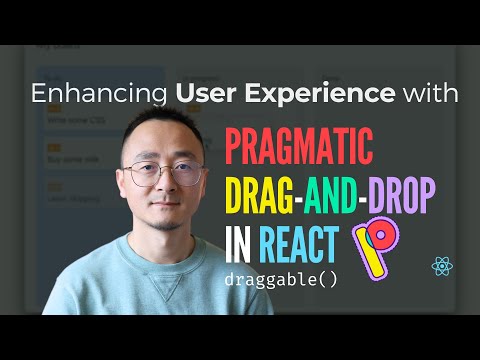 Enhance user experience with Pragmatic drag-and-drop in React: Introduce Draggable API