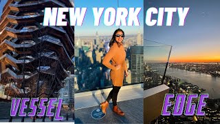EDGE Sky Deck at Hudson Yards: NYC’s New Highest Observatory from 100th Floor (& the Vessel)
