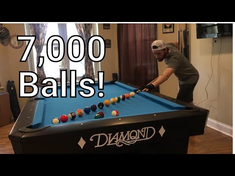 I pocketed 7,000 balls