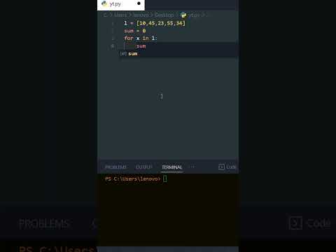 How to count all element of list in python #list #python
