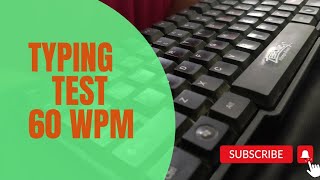 Typing Test Speed Online Practice 60 WPM | Fast Typing Test Speed Practice Online #shorts #typing