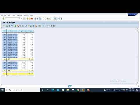 ALV Report - Printing a Line After Subtotaling in an ALV | SAP ABAP | #sapabap #abap #alvreport