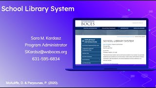 Tune in Tuesday:  Remote Resources School Library System(SLS)      Western BOCES