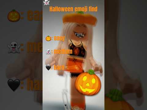 Halloween emoji find! #roblox #halloween #robloxedit #robloxtrend