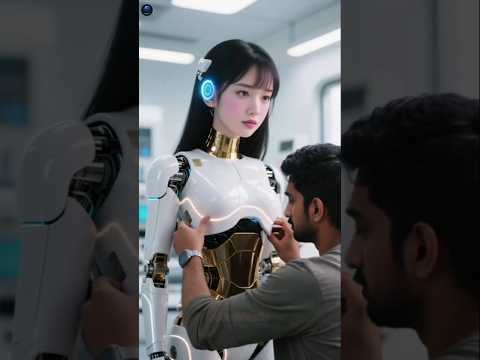 🤖😱 USA Female robot chest repairing #shorts #fyp #robot #roblox #dance #trendingshorts