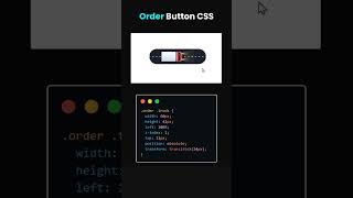 This satisfying order button animation is pure CSS! 🚚 #css #uidesign #webdev #animation