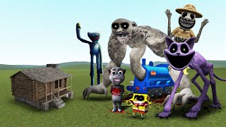 CURSED CREATURES BREAK INTO MY BASE... (Full Movie)