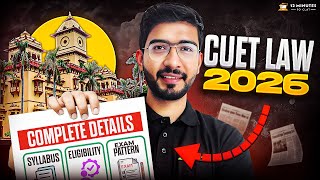 CUET BA LLB 2026: Syllabus, Exam Pattern & Top Colleges (BHU/AU) | CUET Complete Guide