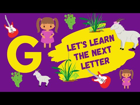 3 Minute Montessori: Learn how to Homeschool ABC Lesson 7: The Alphabet G by Junior Scholars