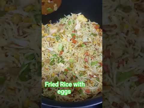 Cooking Fried Rice Delicious! #recipe #healthyfood #yummyfood