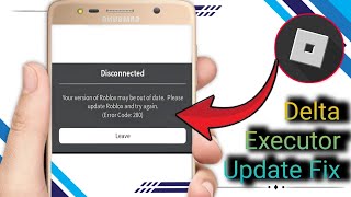 "Roblox Error Code 280 Fix | How To Update Delta Executor Mobile (NEW UPDATE Guide)"