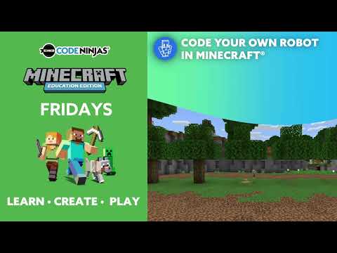 Why do kids love Minecraft Fridays at Code Ninjas?