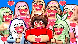 10 Girls Have A Crush On Me In Roblox Rivals...