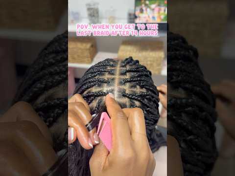 SMALL KNOTLESS BRAIDS CLEAN PARTS