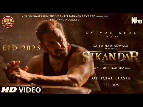 Sikandar Teaser 2 - Salman Khan, Rashmika Mandanna | A.R Murugadoss | Sikandar Movie Trailer Update