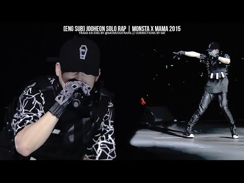 [ENG SUB] JOOHEON SOLO RAP | MONSTA X MAMA 2015