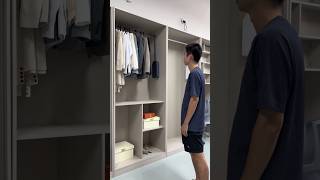 ✨🏠 Smart Home Hack! Automatic Lift for Cloakroom Storage 🚪📦 #SmartHome #AutomaticLift #shorts