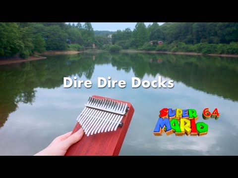 Dire Dire Docks Super Mario 64 【Easy Tabs & Tutorial】 Kalimba Cover
