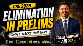 Elimination for CSE 2026 Prelims through live paper solving