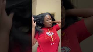 Protective style #shorts #naturalhair #curls #protectivestyles #longthickhair #naturalhairjourney