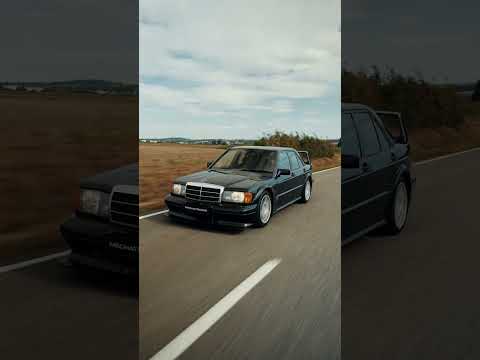 Timeless Legend: Mercedes-Benz W201 190E EVO 2 Unveiled in All Its Glory! #190EEVO2 #mercedesbenz