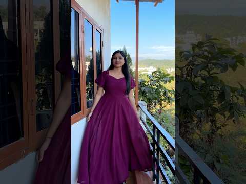 Long maxi dress 👗 | Myntra Long Dress Review | Unboxing Dresses | #maxidress #dress | Pooja Kaushik