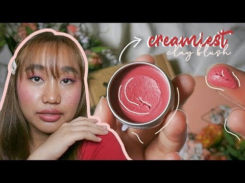 Katies Organics Clay Blush Review ( + My Top 3 Makeup Looks) | Ayessa Munich