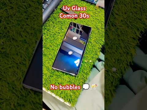 "UV Glass Apply for Any Edge Mobile | Full Guide & Tips!"#shorts #shortvideo #UVGlass #MobileProtec