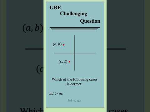 GRE Practice Question 29 #gre #math #precalculus #calculus  #python #puzzle