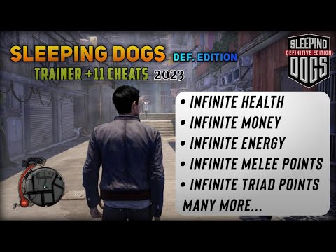 [2024] Sleeping Dogs Trainer +11 Cheats | Definitive Edition Trainer | Infinite Money